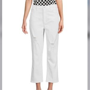Joe's Jeans White Ankle & Cropped Jeans
